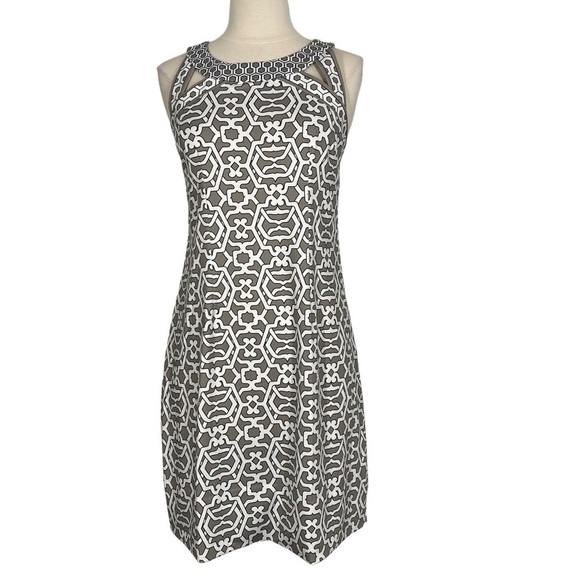 GRETCHEN SCOTT Isosceles Rio Gio Dress in Neutral NEW XS